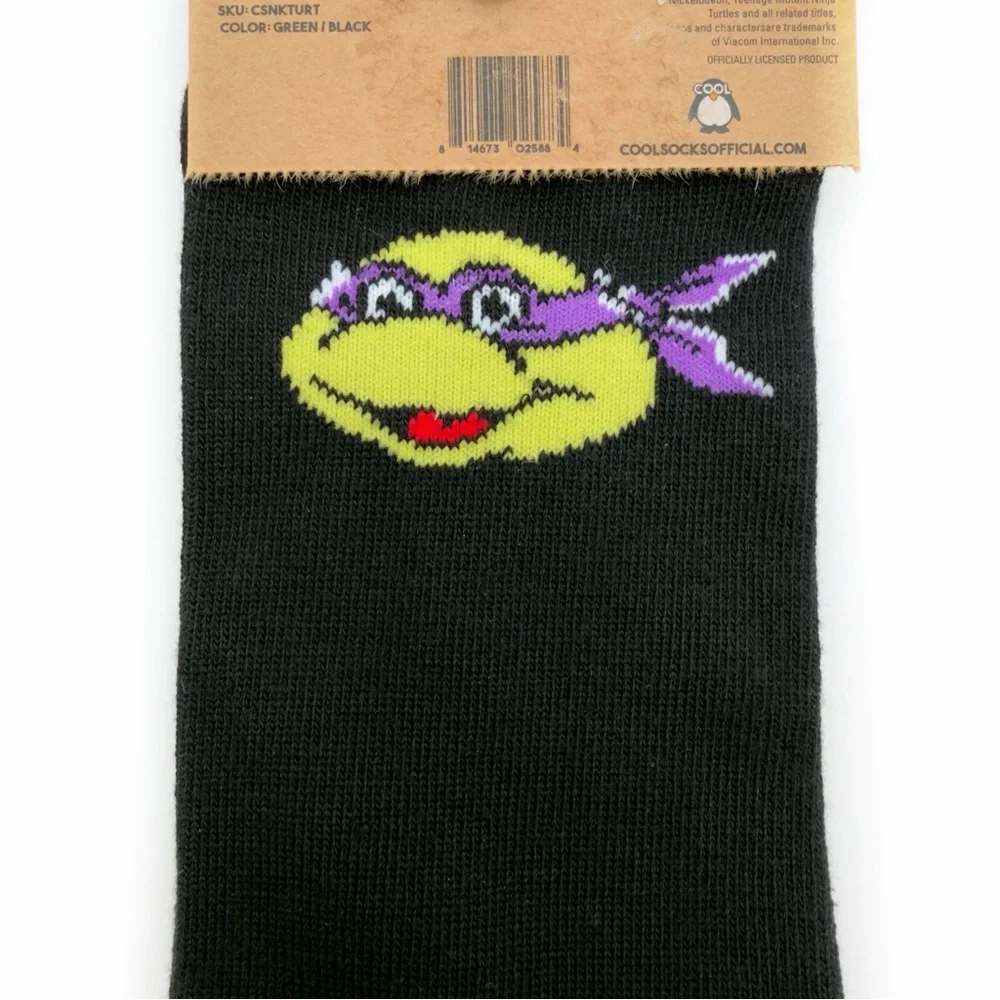 Teenage Mutant Ninja Turtles Cool Socks Mens Womens Nickelodeon 90s Gift New NWT